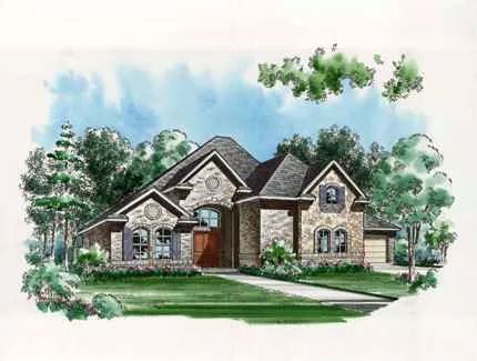 image of modern house plan 9070